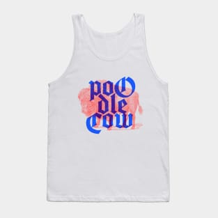 Poodle Cow Tank Top